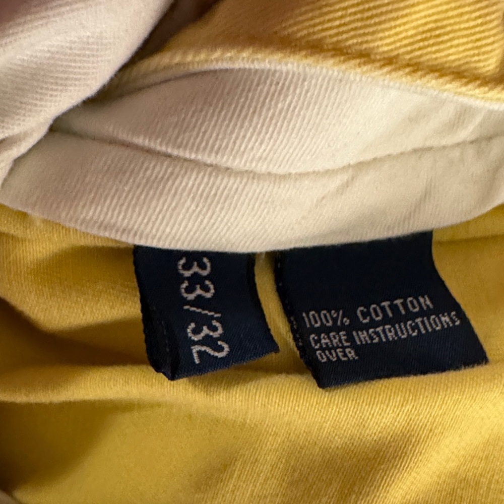 Ralph Lauren Sunny Yellow Chinos - Picture 6 of 6